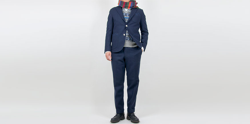 maillot Melton jacket DARK NAVY