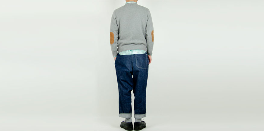 BRICK CREW NECK KNIT