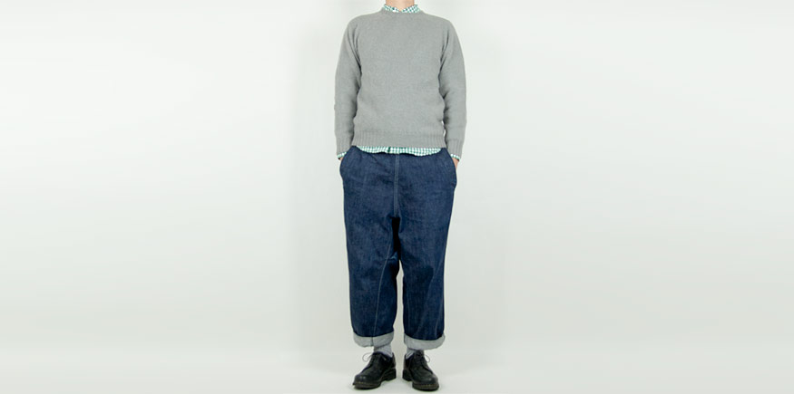 BRICK CREW NECK KNIT