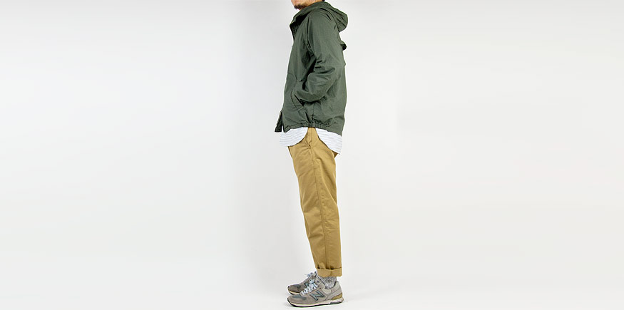 ordinary fits SWING PARKA3 KHAKI