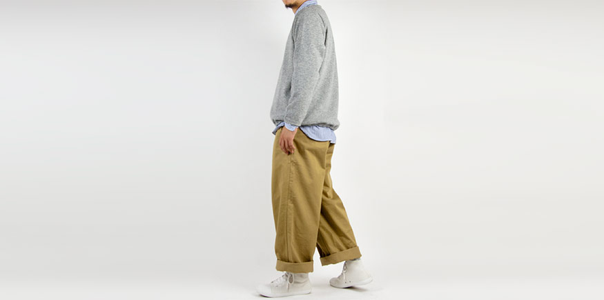 maillot wool sweat trainer TOP GRAY
