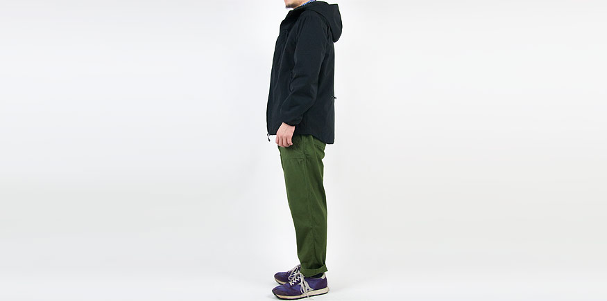 maillot military cloth easy baker pants OLIVE